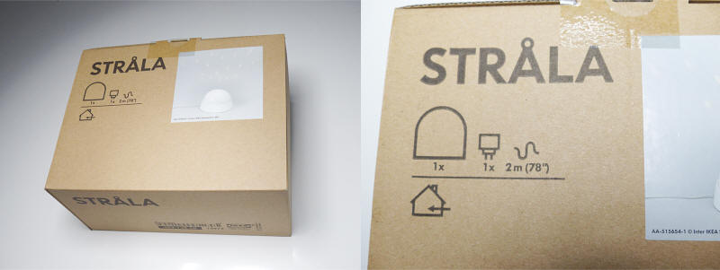 OVP: Ikea STRALA Sternenhimmel Projektor Nachtlicht Kinder Weihnachten